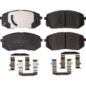 Brzdová destička Sada brzdových destiček, vždy 4 kusy v sadě DENCKERMANN B111635