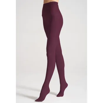 Dámské punčochy Veneziana Satin 40 • 5-XL • purpurová • punčochové kalhoty 40 DEN