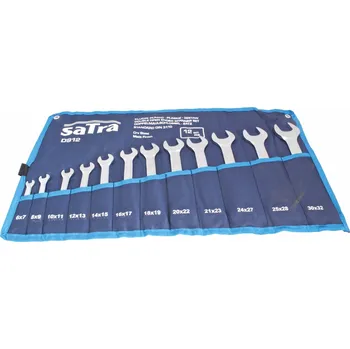 Nářadí pro automobil ASTA D912 Ploché klíče otevřené, 6x7 - 30x32 mm, sada 12 ks,