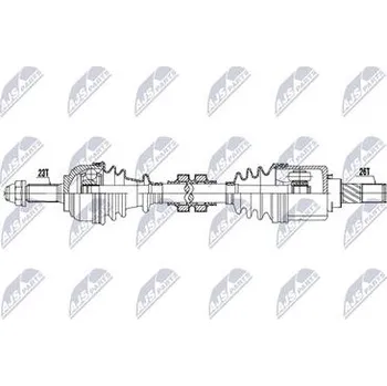 Hnací hřídel - poloosa NTY NPW-NS-201
