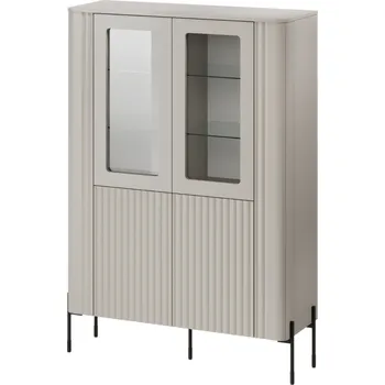 Vinotéka Vitrína Vera 110 cm kašmírová