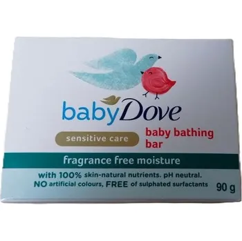 Mýdlo Dove Baby tuhé mýdlo Fragrance Free 90 g