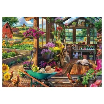 SCHMIDT Puzzle Zahradní domek 1000 dílků