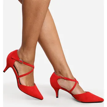 Dámské sandále Wheres That From Red Suede 1207558 8 (41)