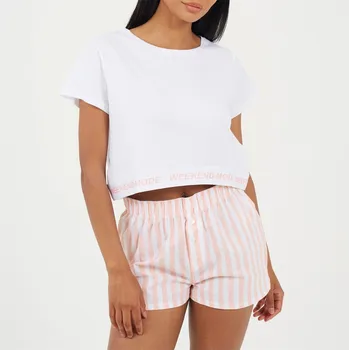 Dámské pyžamo Brave Soul White 1208082 10 (S)