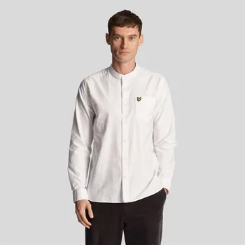 Pánská košile Košile Lyle and Scott White 1208088 M