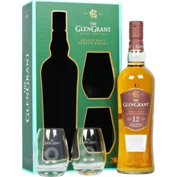 Whisky Glen Grant 12y 0,7l 43% + 2x sklo GB