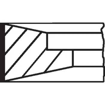 Píst motoru Sada pístních kroužků MAHLE ORIGINAL 099 99 N0