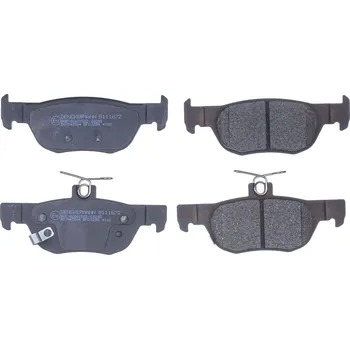 Brzdová destička Sada brzdových destiček, vždy 4 kusy v sadě DENCKERMANN B111672