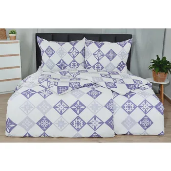 Bytový textil Bavlněné povlečení PLUS 4dílné DOLNA fialové