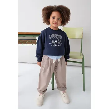 Chlapecké kalhoty Dětské kalhoty Mayoral 4577.6J.Mini.9BYA hnědá 84X, vel. 140