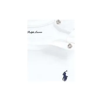 Chlapecké tričko Bavlněné dětské tričko Polo Ralph Lauren 320832904033 bílá 00X, vel. 53-60