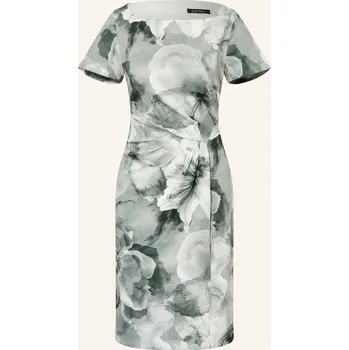 Dámské šaty Swing Dámské Saténové Šaty, tmavě modrá, 40