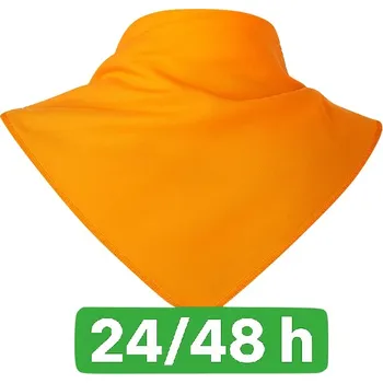 Šátek Oranžová - Trojcípý šátek 100×70 cm šátek | školy poutě |