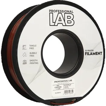 3D tisk PETG filament měd 1,75mm 1kg Professional Lab