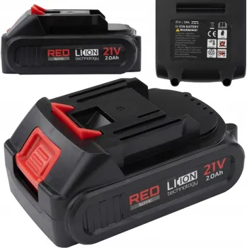 POWERMAT Univerzální aku baterie k nářadí 21V 2Ah RED TECHNIC