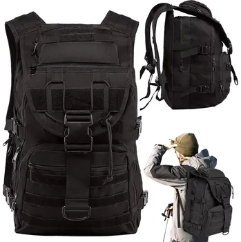 turistický batoh Batoh Foxter 60l, černý (2913)