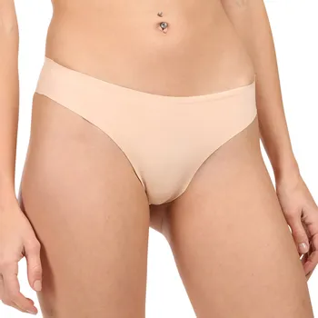 Kalhotky Dámské kalhotky brazilky Syvela bezešvé béžové (2028-apricot) XL Možnost vrácení zboží ZDARMA do 120 dnů!