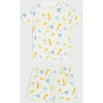 Chlapecké spodní prádlo Sinsay - Dvoudílná pyžamová souprava - bílá - 022DP-00X - 022DP-00X-80