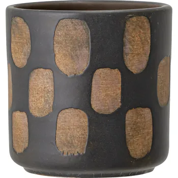 Květináč BLOOMINGVILLE Dekorační květináč Avo Deco černý