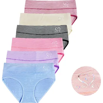 Kalhotky FANNIFEN Dámské kalhotky s vysokým pasem RM0061 - 3 ks v balení Velikost: 3XL