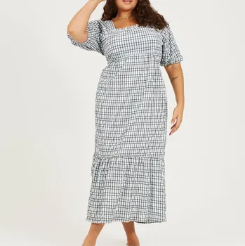 Dámské šaty Šaty Brave Soul Pale Blue 1210094 22 (4XL)