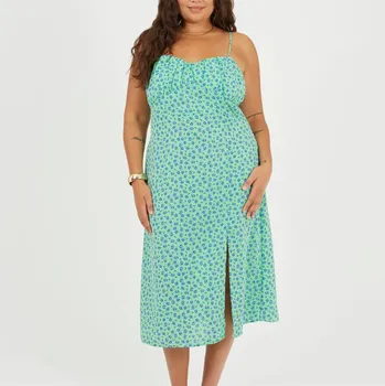 Dámské šaty Šaty Brave Soul Green 1210083 20 (3XL)