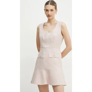 Dámské oblečení Šaty Guess DAPHNEE W5RK10.WGW82 růžová 03X, vel. XL