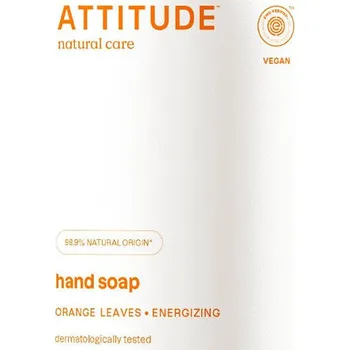 Kosmetika ATTITUDE Super Leaves Natural Hand Soap Orange Leaves 473 ml