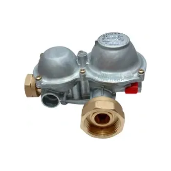 FISHER B 6 3/4"x5/4", regulátor tlaku plynu, rohový