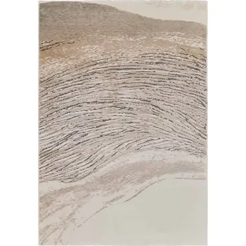 Koberec kusový koberec Gava 31WVW 80x150cm béžovo-šedý