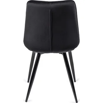 Jídelní židle Čalouněná jídelní židle RIO černá