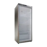Skříň chladicí 350 l, prosklené dveře, nerez | REDFOX - DRR 400 GS