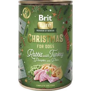 Brit Care Dog Christmas Can Rabbit With Turkey 400 g