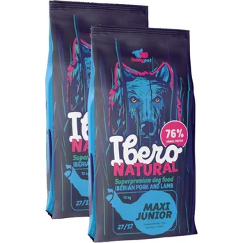Krmivo pro psa Ibero Natural Dog Maxi Junior - 3kg