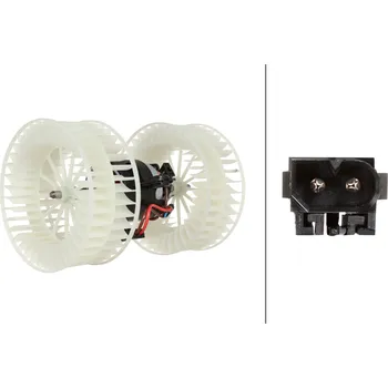 Ventilátor topení a klimatizace vnitřní ventilátor HELLA 8EW 366 400-691