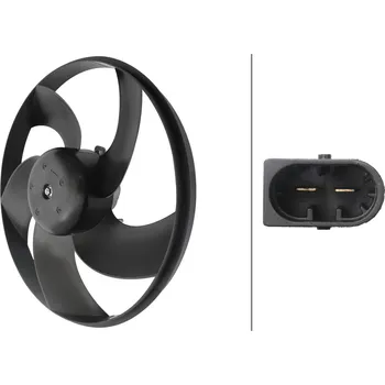 Chladič motoru Větrák chlazení motoru HELLA 8EW 366 420-251