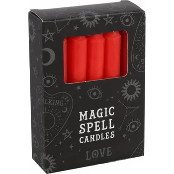 Svíčka Magic spell candle - malá svíčka červená, láska - 1ks