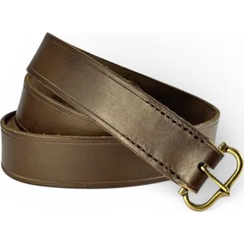 Opasek Drakkaria STŘEDOVĚKÝ OPASEK, kožený hnědý