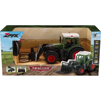 RC model auta RC traktor s kleštěmi na balíky 2.4Ghz