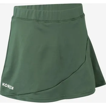 Dámská sukně KOROK Dívčí sukně na pozemní hokej FH500 zelená 14 LET ZELENÁ