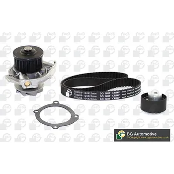 Vodní pumpa motoru Sada rozvodů - řemen s kladkami a vodní pumpa BGA TB2203CPK