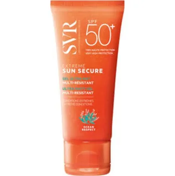 Přípravek na opalování SVR Laboratoire Sun Secure SPF50+ Extreme Ultra Matt Gel - Uultra matný balzám v gelu na opalování na obličej a tělo 50 ml