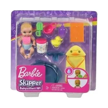 Hračka Barbie Lalka dziecko + akcesoria HBP34