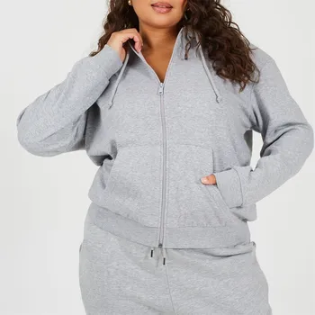 Dámská mikina Mikina Brave Soul Grey Marl 1210341 18 (2XL)