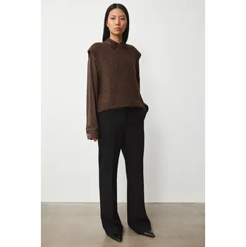 Dámská vesta Vesta Medicine RW25-SWDC01 hnědá 89X, vel. XL