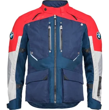 Moto bunda Bunda BMW GS Rallye Gore-Tex pánská červeno-modrá 58