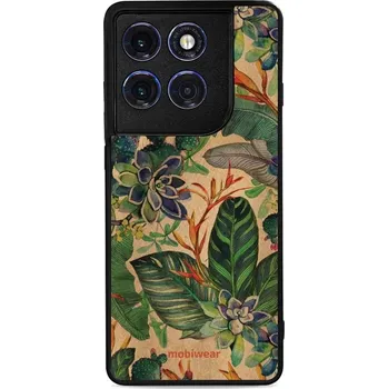 Pouzdro na mobilní telefon Lesklý kryt Mobiwear Glossy - Motorola Edge 60 Pro - G036G - Sukulenty - VÝPRODEJ (Prémiové lesklé pouzdro, obal, kryt Mobiwear Glossy na mobil Motorola Edge 60 Pro - G036G - Sukulenty, materiál Plast + TPU silikon - krytí po všech stranách, neošoupatelný