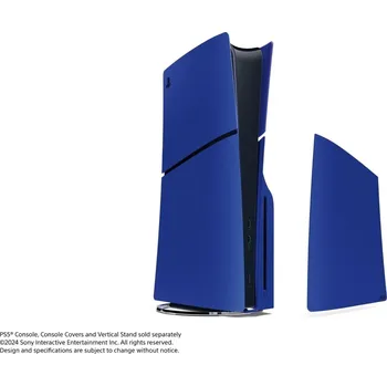 Obal na herní konzoli Sony PlayStation 5 Slim kryt na diskovou verzi Cobalt Blue