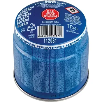 rozdělovač topení Bernzomatic, Kemper plyn butan, napichovací, 190g, stop-gas system